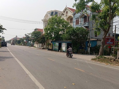 Bát đất quảng phú, lương tài. 80m2   mt 5m   1,5 tỷ. lô góc, ô tô 7 chỗ vào đất 0