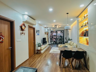 Bán chung cư Fivestar Kim Giang tầng đẹp, 84m2 2 ngủ 2WC, view hồ Hạ Đình, full nội thất cao cấp đẹp 0