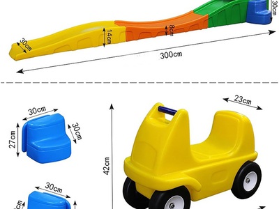 Bộ xe trượt dốc đường ray trẻ em hàng nhập khẩu 0