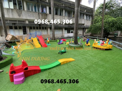 Bộ xe trượt dốc đường ray trẻ em hàng nhập khẩu 2