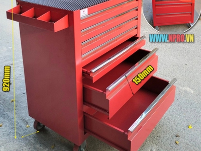 Tủ đồ nghề 7 ngăn màu đỏ 1