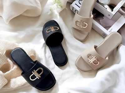 Dép sandal xỏ ngón đế bệt Quốc Định 1