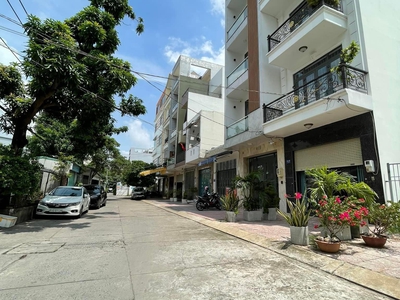 Hai mặt tiền dương bá trạc ngang 6m bề thế xây dựng 7 tầng 0