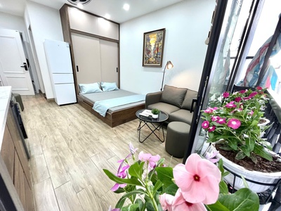 Cho phòng studio  có ban công  tại 164 vương thừa vũ - phường khương trung, quận thanh xuân, hà nội 4