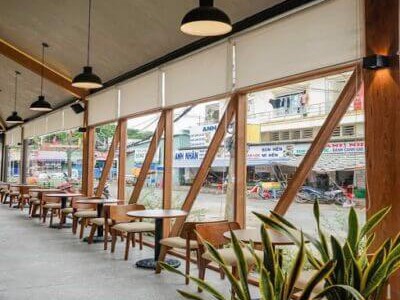 Rèm Che Nắng Quán Cà Phê 0