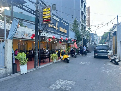 Cơ hội đầu tư có 1-0-2, lô đất dt: 163m2, mặt tiền ngang 6,15m, nở hâu, đất biển sát trục chính 1