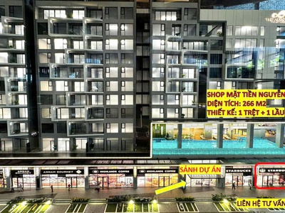 Bán shophouse tầng trệt mặt tiền đường nguyễn lương bằng phú mỹ hưng 2
