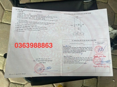 Cc cần bán lô đất 90 tại tiên trượng thủy xuân tiên 0