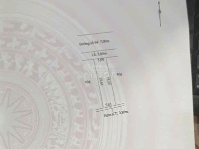 Bán gấp nền thổ cư, giá siêu đầu tư tại kdc minh trí, cái tắc 2