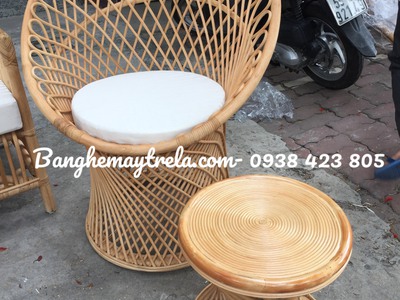 Ghế đơn mây đọc sách phòng ngủ 3
