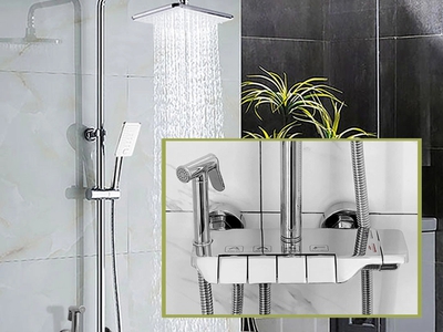 Sen Cây Tắm Phím Đàn Đồng Thau Mạ Crom Cao Cấp MTCR-9032 0