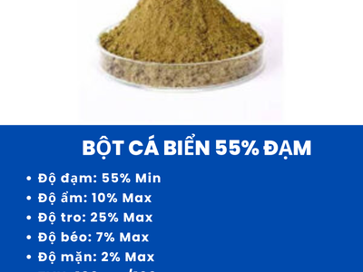 Bột cá biển 55 đạm rtyu 0