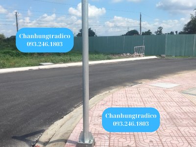 Sản xuất và cung cấp trụ đỡ biển báo giao thông 2