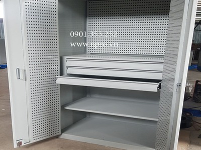 Tủ dụng cụ 5 ngăn NPRO màu đỏ 5