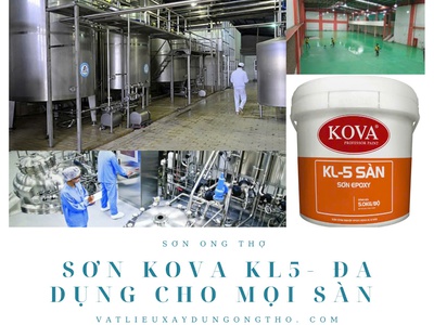 Sơn Kova KL5   Sơn Sàn Đa Dụng, Dùng Đâu Cũng Chuẩn 0