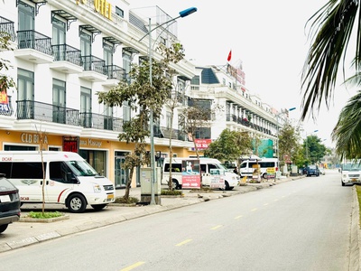 Bán shophouse 4 tầng mặt ql10 khu seoul ecohome tràng duệ hải phòng- 120m , sổ lâu dài 0