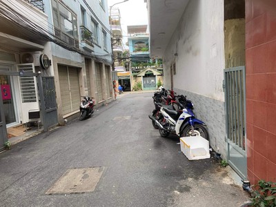 ♪nhà kiệt ô tô sát mt lê đình thám, chợ mới, 45m2, 2.5 tầng, 4pn, ngang 6m cho thuê kd 13tr/th, 5.x 1