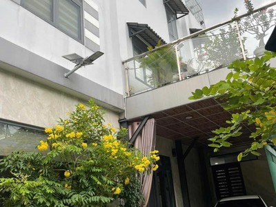 Bán biệt thự sân vườn 4 tầng - khu vip đường lê đức thọ quận gò vấp, 147m2, ngang gần 8m, nội thất 1