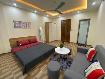 Cho thuê nhà kđt đền lừ 5 tầng x 35m2, 3 ngủ, kd, online, vp, ở gia đình 14 triệu 2