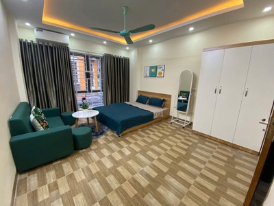 Cho thuê nhà kđt đền lừ 5 tầng x 35m2, 3 ngủ, kd, online, vp, ở gia đình 14 triệu 3
