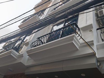 Nhà đẹp xây mới - thang máy - oto 7 chỗ vào nhà- cách mặt ngõ 10m. - kinh doanh sầm uất - thoáng 1