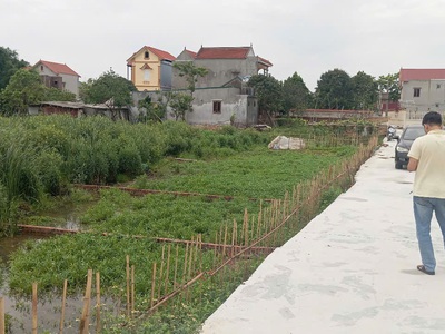Bán đất gia bình, bắc ninh. 100m2   mt 5m   1,65 tỷ. ô tô đỗ, full thổ cư 0