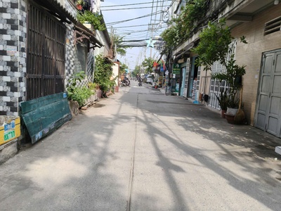 Hàng thơm nhà liên khu 4-5 gần chợ bình thành hẻm 6m thông 76m2,3 tầng nhỉnh 3 tỷ 0