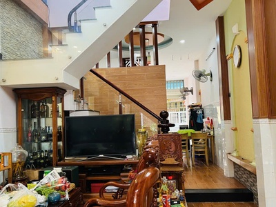 Siêu phẩm liên khu 4-5 gần chợ bình thành hẻm 6m thông 73m2,2tầng nhỉnh 5 tỷ 1