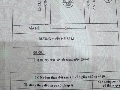 Bán đất TMDV mặt đường Trường Chinh, ph Tứ Minh, TP HD, 500m2, mt 20m, giá tốt 3