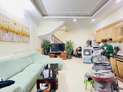 HOÀNG MAI Nhà đẹp 36m2 4 tầng 4 MT giá 6 tỷ. 0