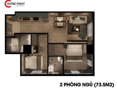 Cần bán căn hộ sát tt hành chính đà nẵng, full nội thất, đang vận hành cho thuê 40tr/tháng 3