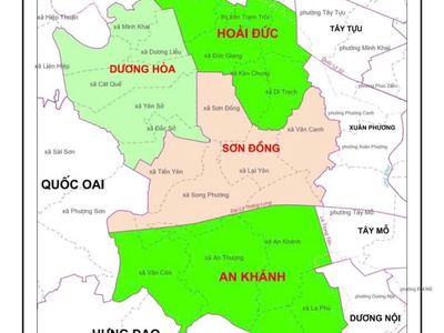 Giá sốc-bán nhà đức thượng, hoài đức, hà nội-3 tầng-3 ngủ-mặt tiền 4m- ô tô qua nhà-giá 4,6 tỷ 3