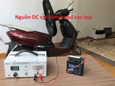 Bộ cấp nguồn điều chỉnh DC sạc Pin acquy 2