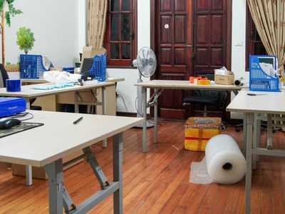 Cho thuê nhà phân lô kđt định công, hoàng mai, 85m2, 4 tầng,  vỉa hè và sân rộng - ô tô tránh 0