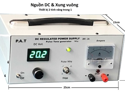 Bộ cấp nguồn điều chỉnh DC sạc Pin acquy 0