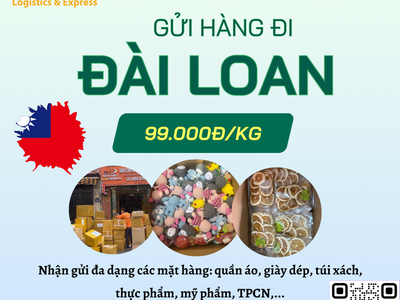 Gửi hàng đi Đài Loan - Tiến Việt Express 0
