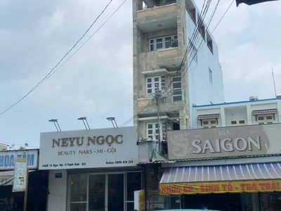 Nhà 5 tầng  3.7x28m  mt tô ngọc vân, thạnh xuân, q12  đối diện trường nguyễn v thệ 0