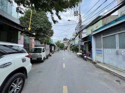 Bán nhà c4 đúc  8mx25m  mặt tiền tân thới hiệp 14, quận 12 giá rẻ 1