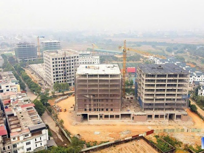 Bán đất dịch vụ kim hoa, mê linh, đối diện 9 tòa cc xh garden city đang mở bán, đường 20m, kd đỉnh 1