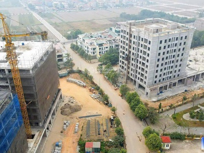 Bán đất dịch vụ kim hoa, mê linh, đối diện 9 tòa cc xh garden city đang mở bán, đường 20m, kd đỉnh 3