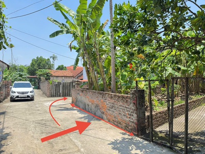 Bán đất tiến thịnh, mê linh. lô góc, 3 mặt thoáng. gần bến phà chu phan 2