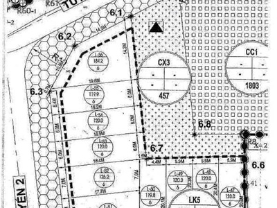 Bán 126.2 m2 đất đầu giá l52 tiên dược tt sóc sơn cạnh ô góc mt 7m 4