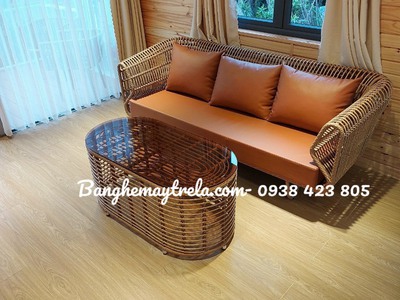 Sofa tổ yến hiện đại mây nhựa 0