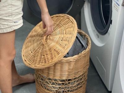 Sọt để đồ mây tre đan tự nhiên 0