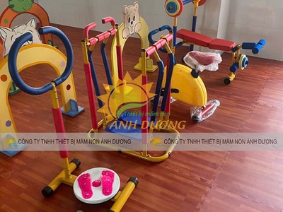 Bộ dụng cụ thể dục mini cho trẻ em mầm non 9
