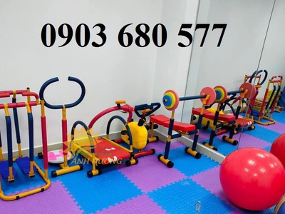 Bộ dụng cụ thể dục mini cho trẻ em mầm non 3