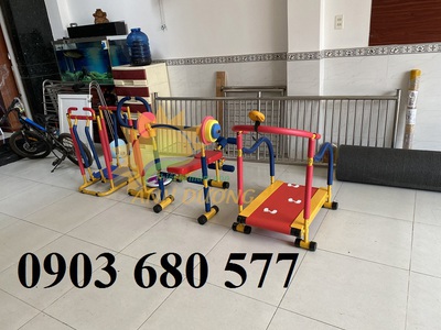 Bộ dụng cụ thể dục mini cho trẻ em mầm non 4