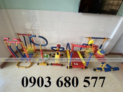 Bộ dụng cụ thể dục mini cho trẻ em mầm non 8