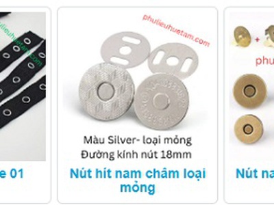 Huê Tâm - đơn vị uy tín chuyên cung cấp đa dạng các loại phụ liệu may 0