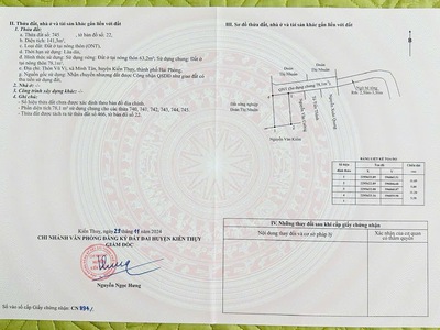 Bán lô đất tại thôn Vũ Vị, Minh Tân, Kiến Thụy, Hải Phòng 6